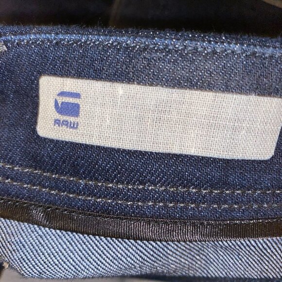 New Without Tags Women's G-Star Denim Jeans Dark Blue Size 27" - Picture 7 of 14